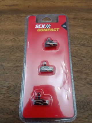 3 Guías SCX Compact Escala 1:43 Scalextric