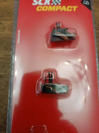 3 Guías SCX Compact Escala 1:43 Scalextric