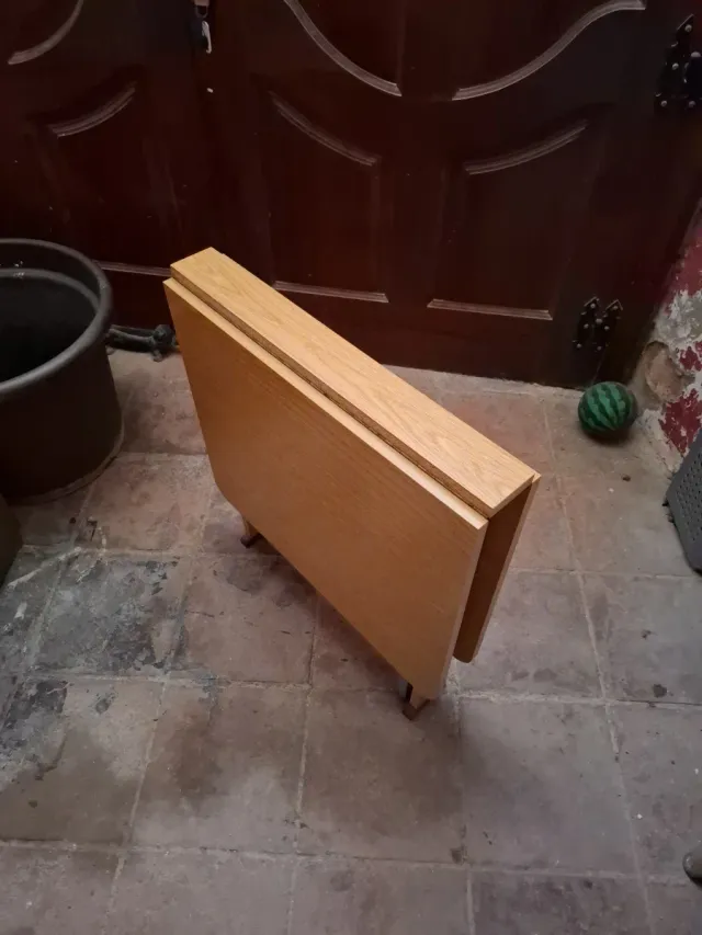 Mesa plegable madera