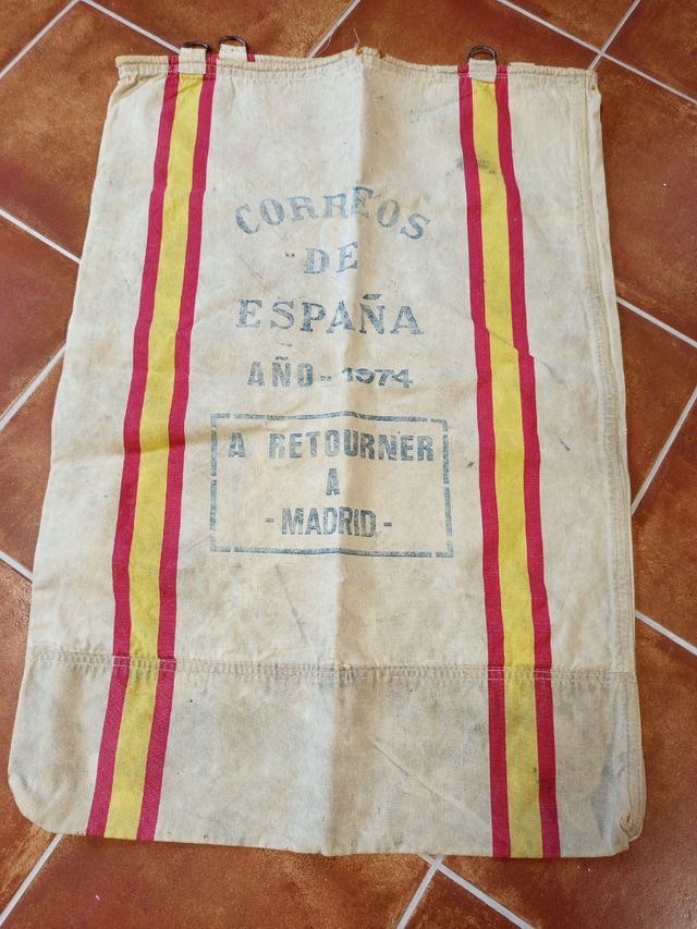 Saca de correos antigua Correos de España