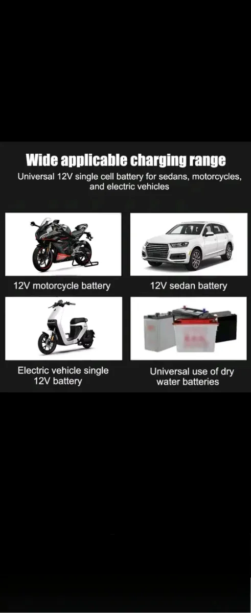 Cargador Inteligente Batería 12V 2A-3A