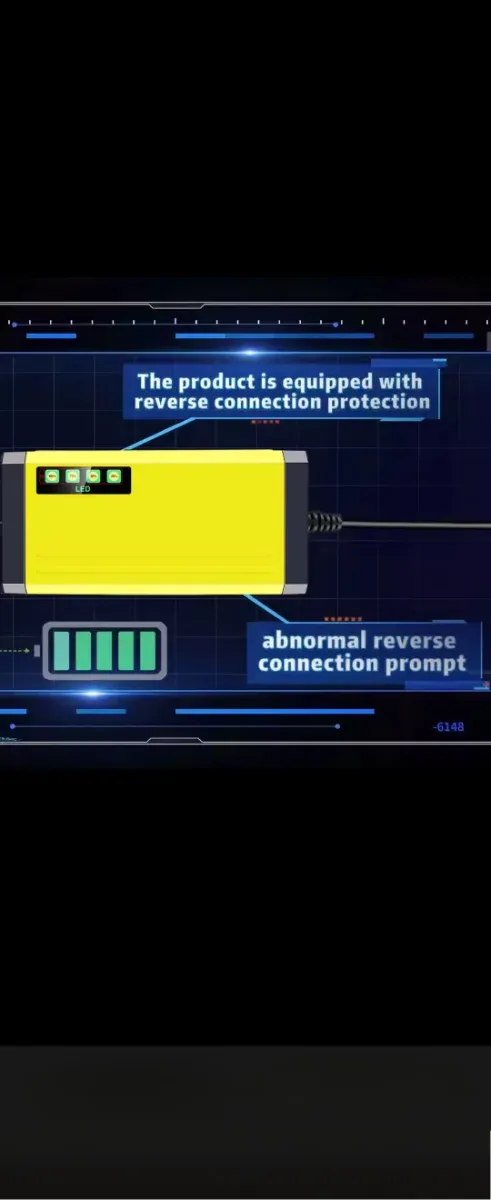 Cargador Inteligente Batería 12V 2A-3A