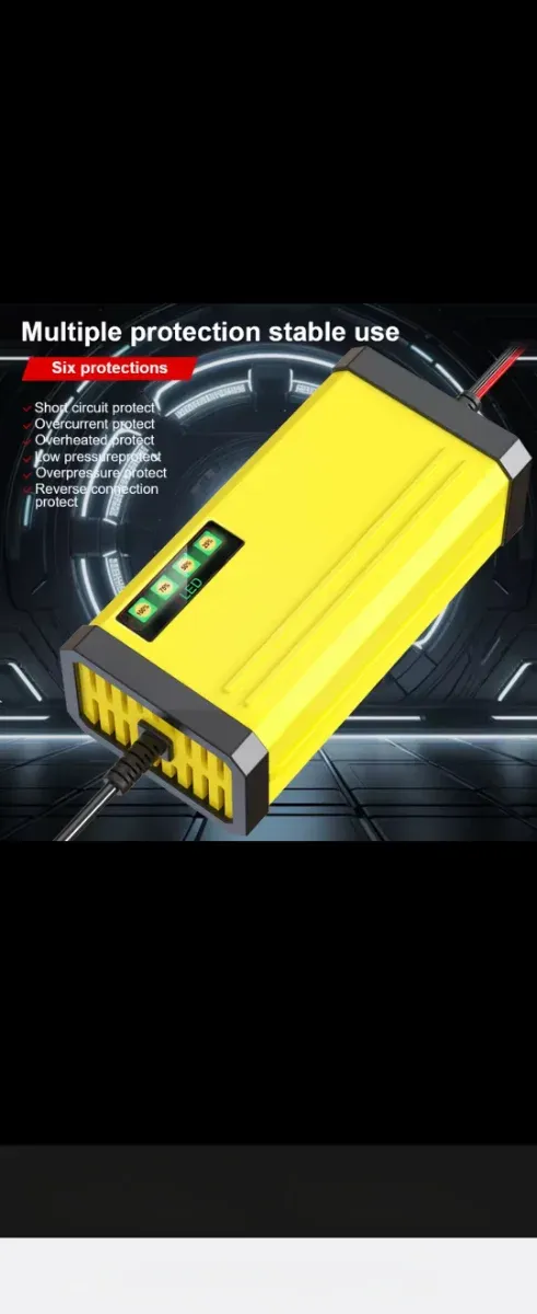 Cargador Inteligente Batería 12V 2A-3A