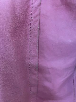 Cazadora polipiel Stradivarius rosa