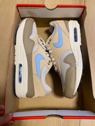 Nike Air Max 1 ESS Beige/Azul