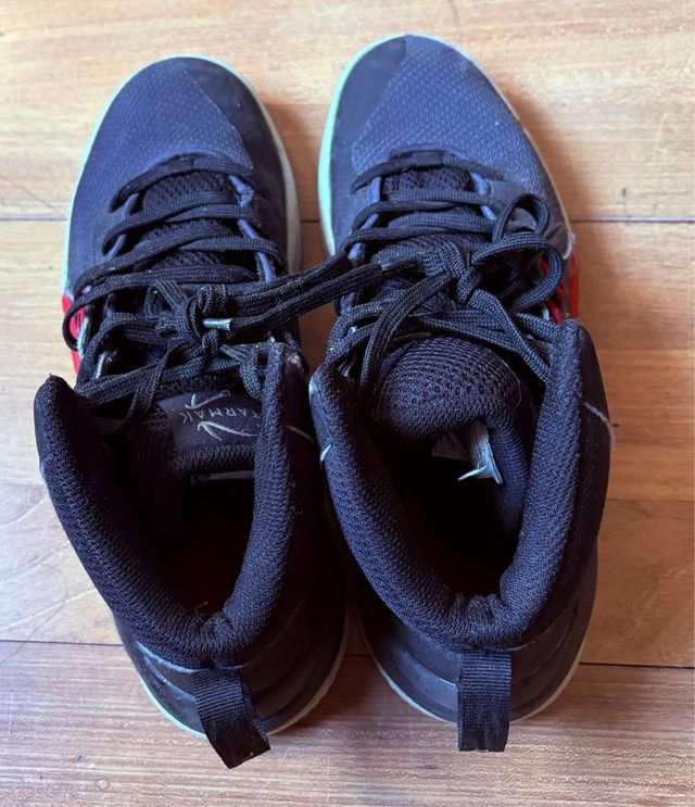 Zapatillas Baloncesto Talla 41 Negro/Rosa