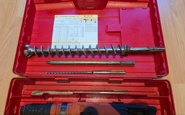 HILTI TE 56 + Broca trepano 55mm