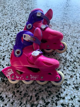 Patines Oxelo protecciones infantiles talla 30-32