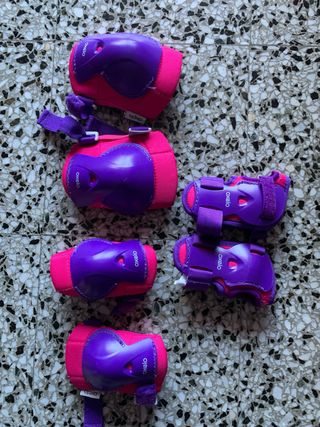 Patines Oxelo protecciones infantiles talla 30-32