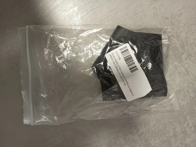 Porta grilletes serraje abierto