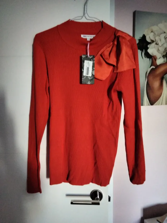 Suéter caldera talla única con lazo