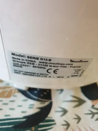 Robot Cocina Moulinex Multifunción