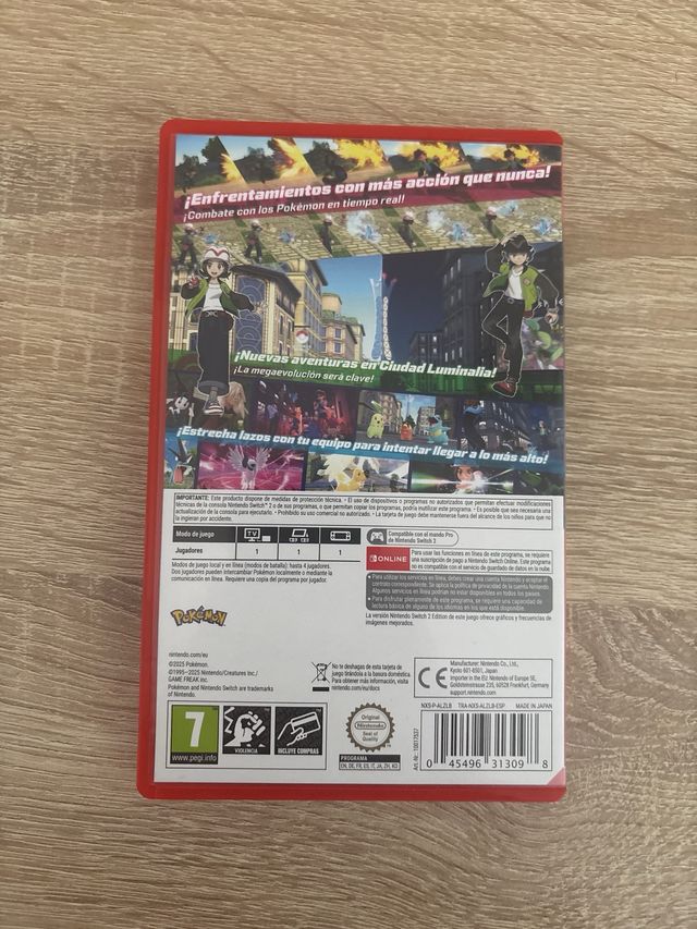 Leyendas Pokémon Z-A Nintendo Switch 2 Edition