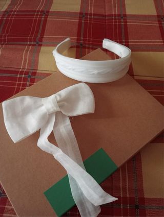 Vestido de Comunión Ivón Blanco de niña