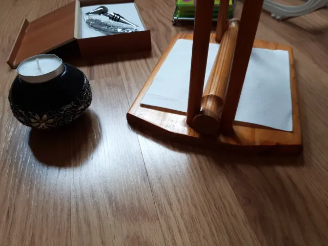 Lote porta servilletas, posavasos, abrebotellas