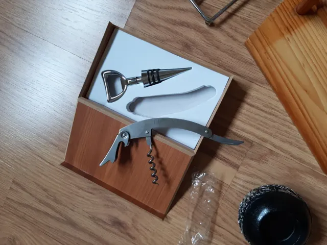 Lote porta servilletas, posavasos, abrebotellas