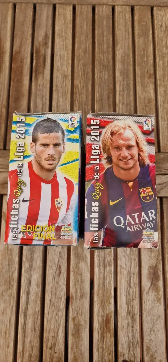 Sobres Cromos Liga 2015 (40 y 50 sobres)