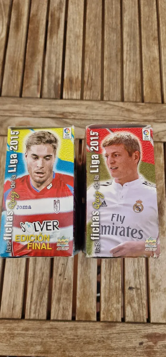Sobres Cromos Liga 2015 (40 y 50 sobres)