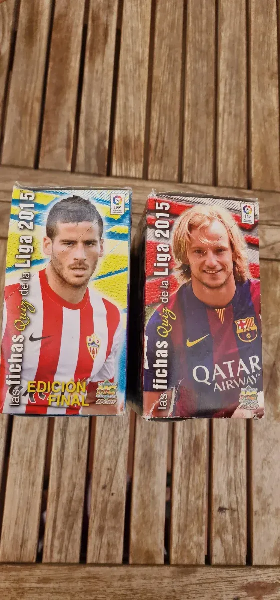 Sobres Cromos Liga 2015 (40 y 50 sobres)