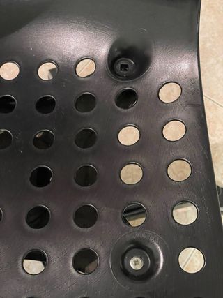 Silla de escritorio Ikea negra