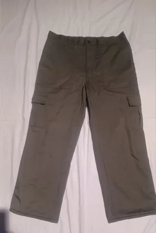 Pantaloni felpati cargo, ottimi per la neve