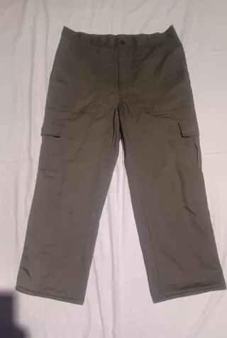 Pantaloni felpati cargo, ottimi per la neve