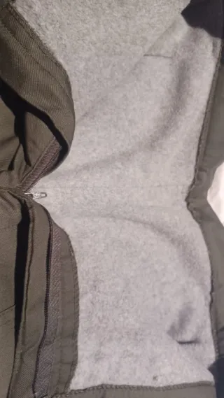 Pantaloni felpati cargo, ottimi per la neve