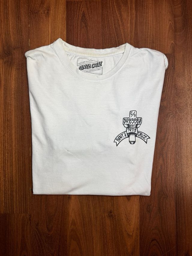 Camiseta Santa Cruz Blanca