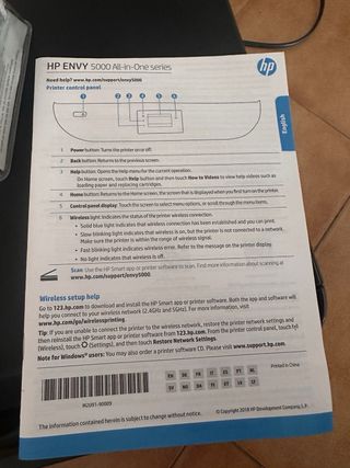 Stampante multifunzione HP ENVY 5030