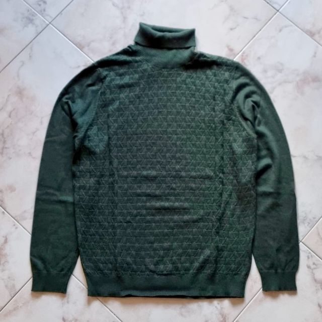 Maglione Leggero Dolcevita Verde