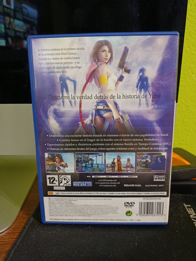 Final Fantasy X-2 [PS2] [Caja + Manual]