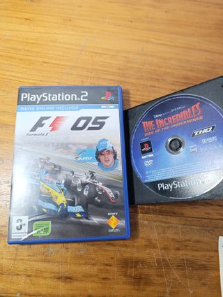 Consola PS2 Fat Negra Completa