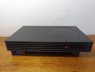 Consola PS2 Fat Negra Completa
