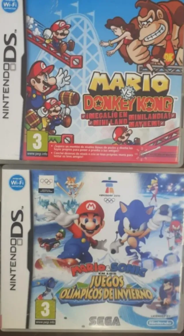 Cajas vacías Nintendo DS