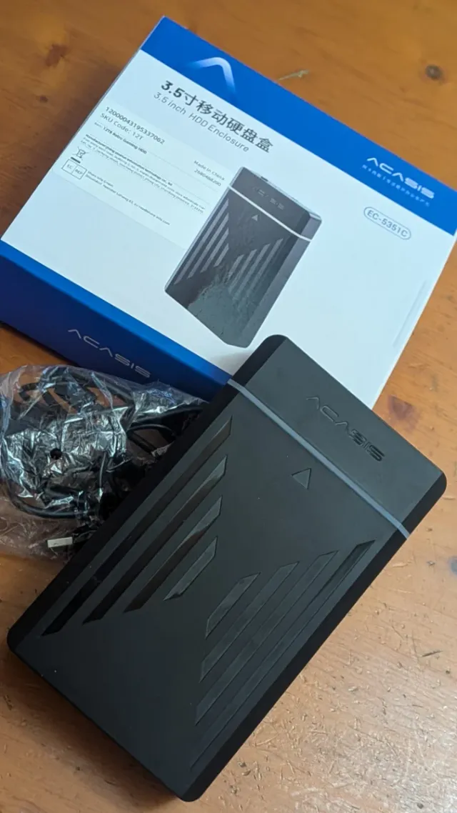 Caja Disco Duro ACASIS 3.5 HDD EC-5351C