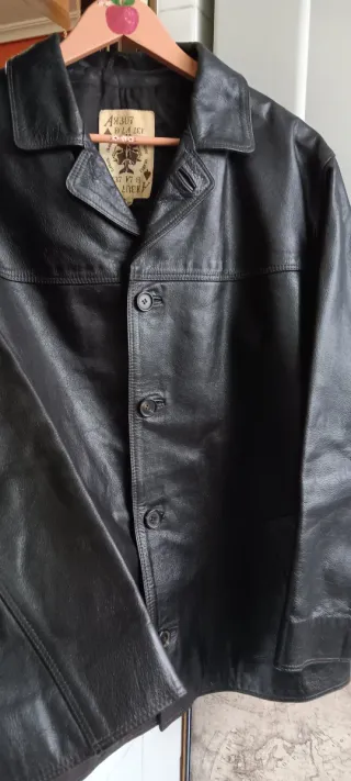 Cazadora Piel Búfalo Carlos Ibáñez Marrón