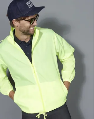 Cortavientos hombre amarillo James Nicholson. XL