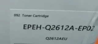 2 Cartuchos toner SMARTOMI. EPH-Q2612A EP02.