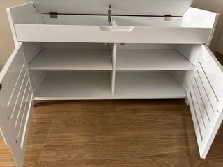 Mueble Baúl Almacenaje Blanco
