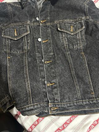 Chaqueta tejana Harley Davidson Negra