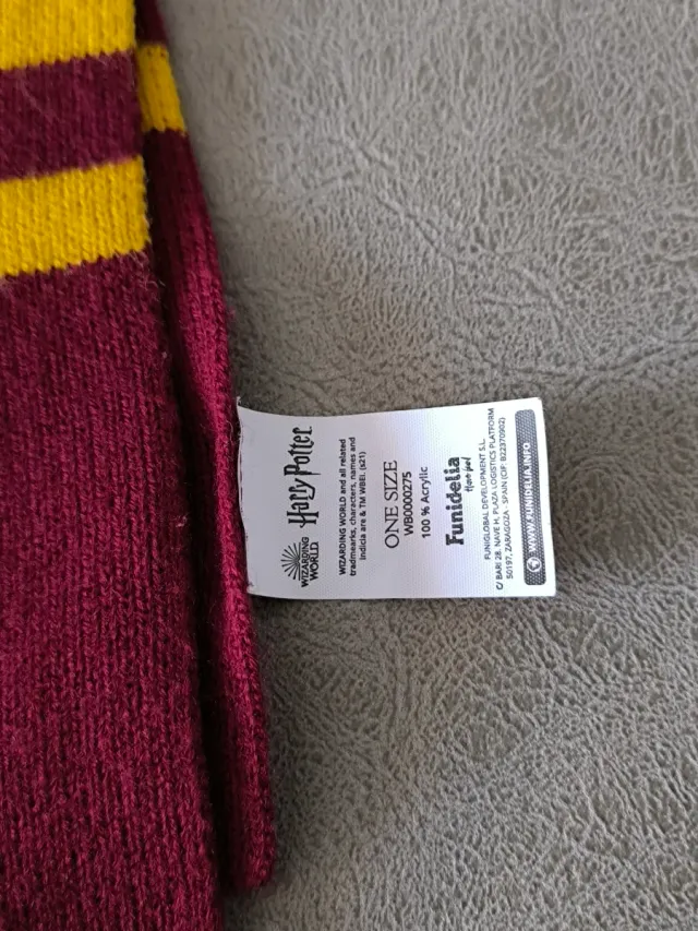 Bufanda Gryffindor Harry Potter