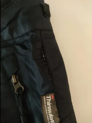 Pantalón Snowboard Negro