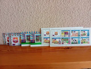 Colección sellos F.C. Barcelona 1973-74