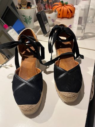 Alpargatas Unisa Negras