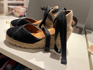 Alpargatas Unisa Negras