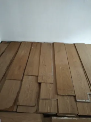 Parqué flotante madera