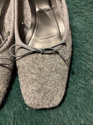 Bailarinas Zara Grises