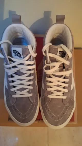 Vans Sk8 Hi grises talla 39