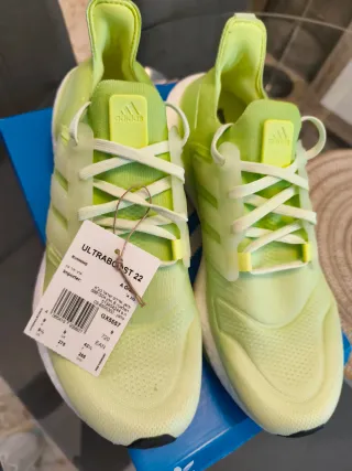 Zapatillas Adidas Ultraboost 22 Verde Lima