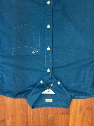 Camisa azul Hollister